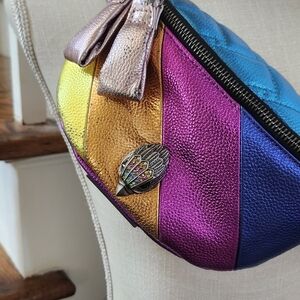 Kurt Geiger Multicolor Crossbody Bag with Metallic Finish